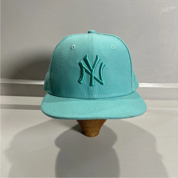 ‘47 Brand Other - New Era New York Yankees Teal On Teal SnapBack 9Fifty Hat Cap NWOT MLB Baseball